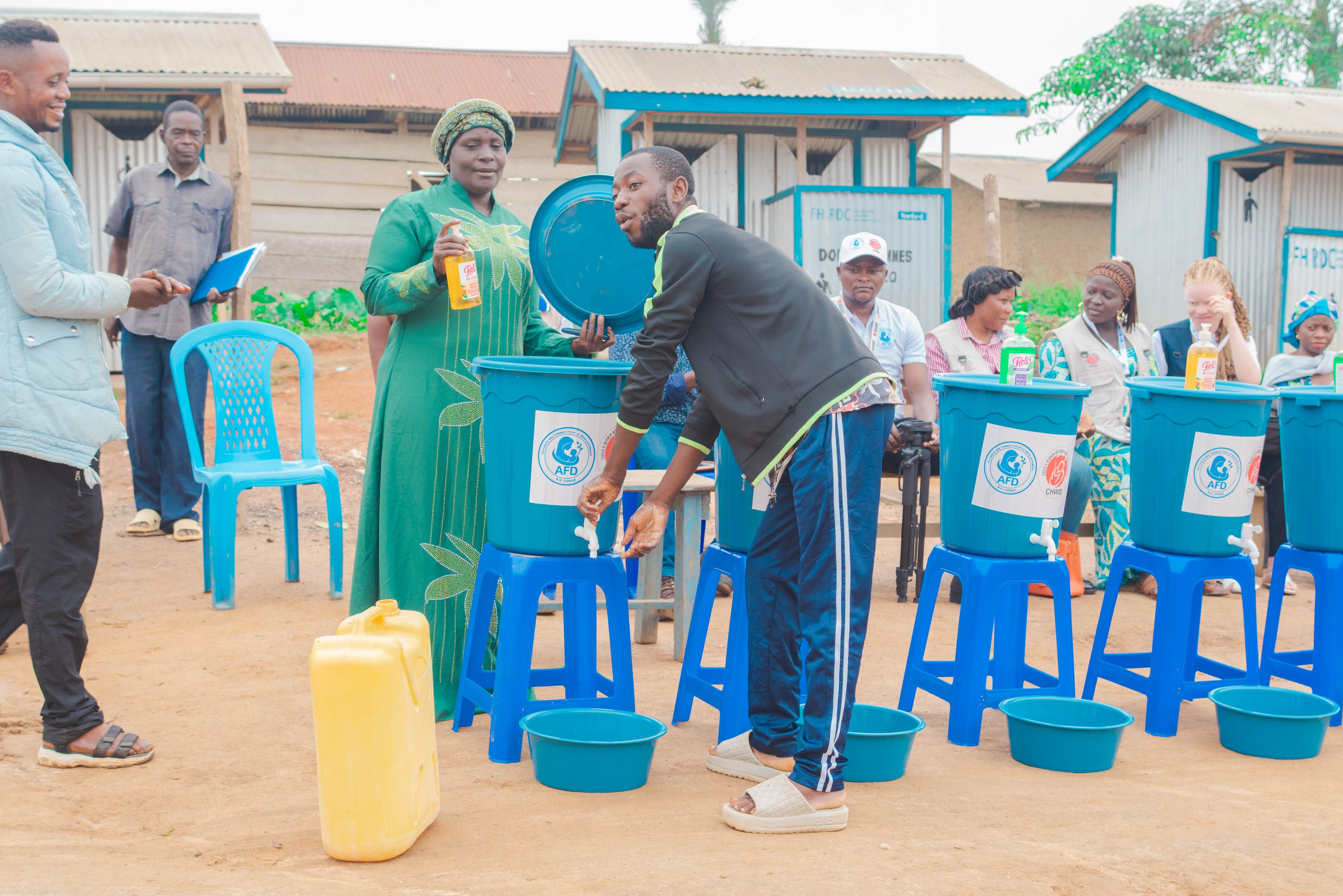 Sensibilisation Dotation Lavage Mains Site Ceca 20 Makoko 1 — photo 17